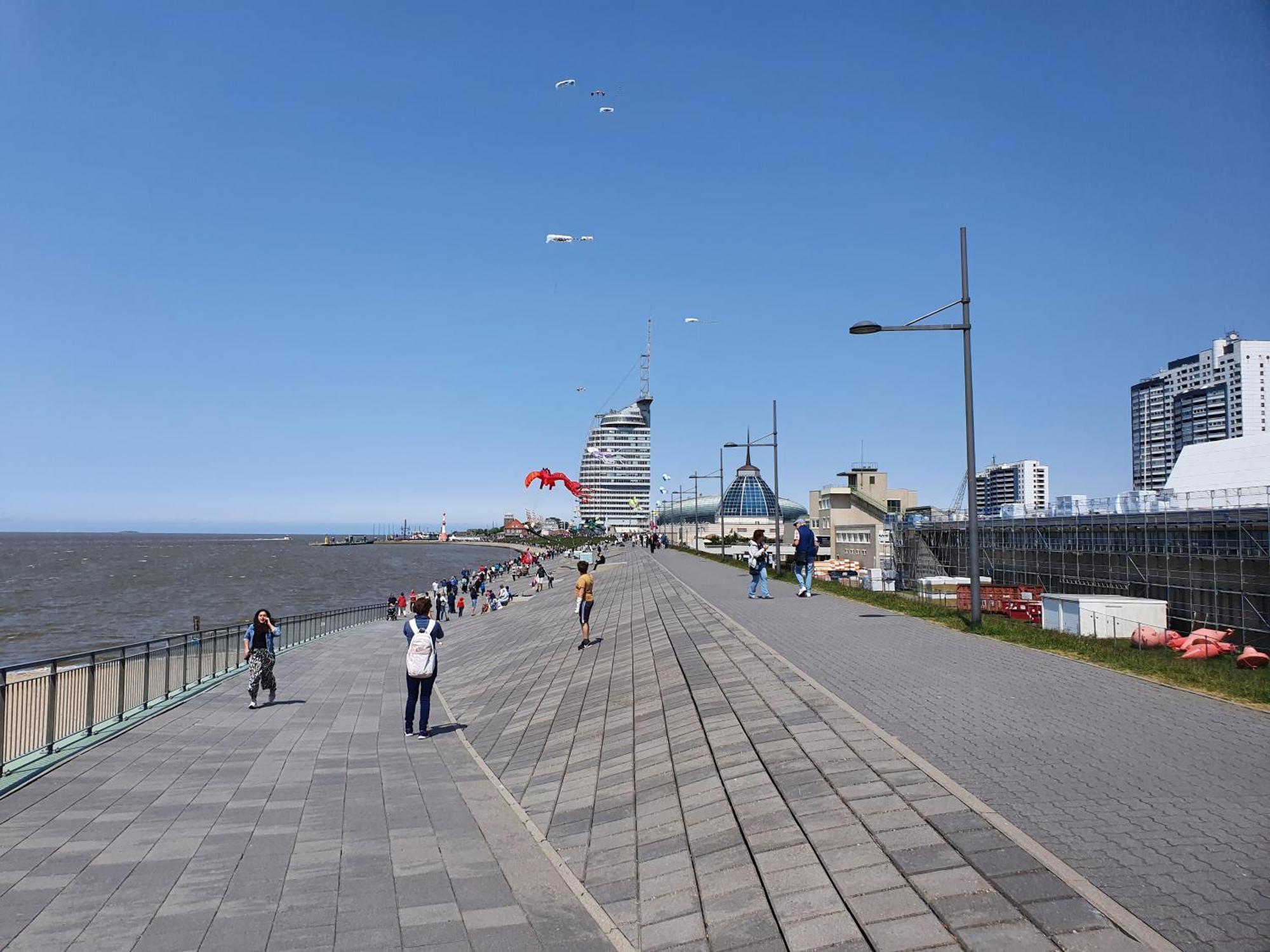 Ferienwohnung Moebeliertes Wohnen Auf Zeit Am Yachthafen Bremerhaven Exterior foto